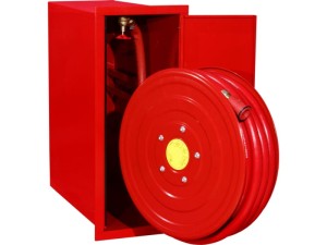 Hydrant DN 25 BOCZNY z wężem 20mb. WNĘKOWY WYJEZDNY