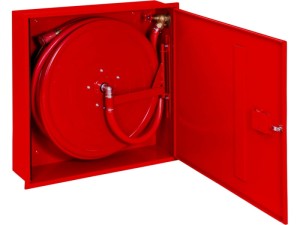 Hydrant DN 25 z wężem 30mb. WNĘKOWY SMUKŁY 