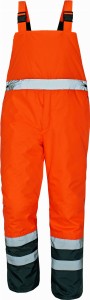 Spodnie ocieplane wodoodporne PADSTOW pomarańcz r. XL
