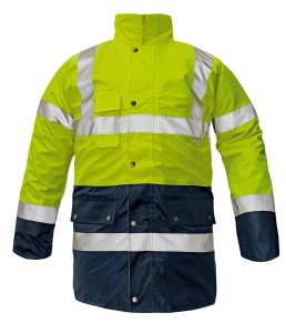 Kurtka ocieplana BI ROAD 4w1 ŻÓŁTA rozm. XL 