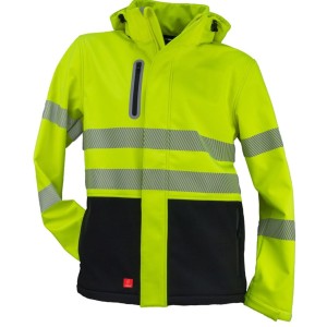 Kurtka softshell męska HV żółta r. XL